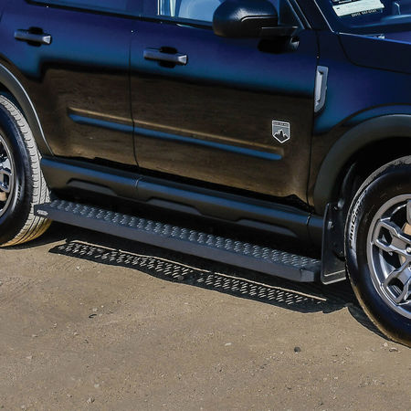 Westin Automotive TEXTURED BLACK RUNNING BOARDS 68 INCHES TEXTURED BLACK GRATE STEPS RUNNING BOARD (BRKT SOLD SEP) 27-74715